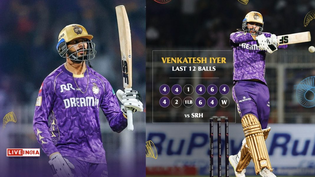 IPL 2025: “Aggression Isn’t Just About Sixes”: Venkatesh Iyer on KKR’s Calculated Approach in Win Over SRH