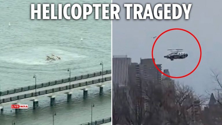Helicopter Crash in New York’s Hudson River Kills 6-Watch Tragic Video of Moments Before the Crash
