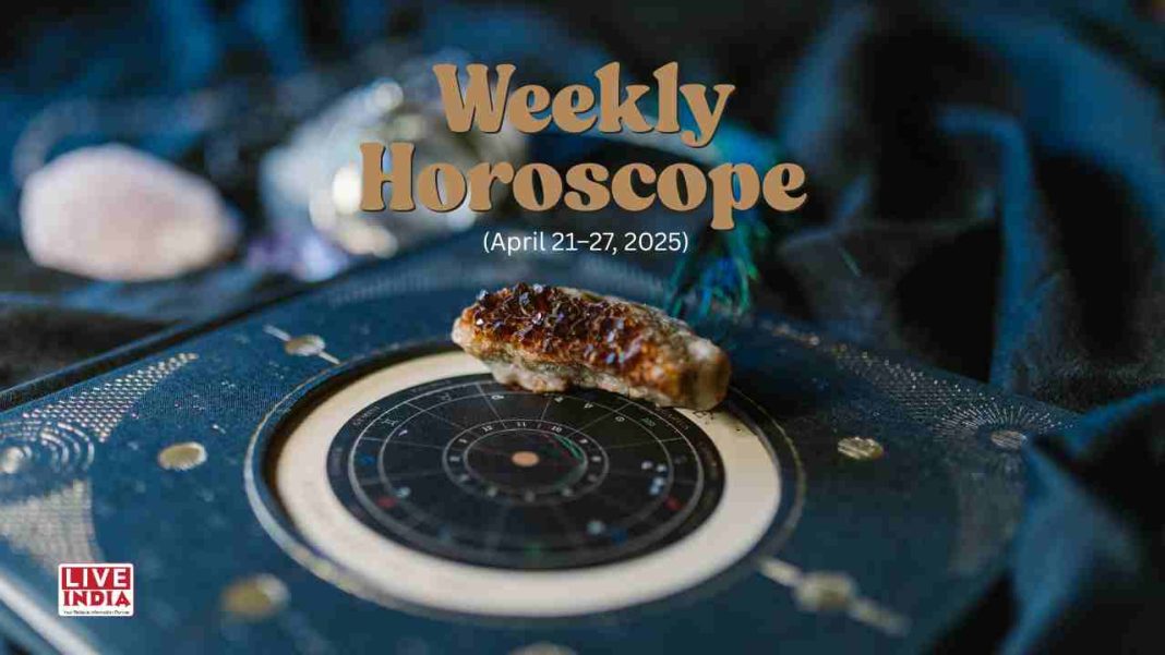 Weekly Horoscope (April 21–27, 2025): Transformation, Clarity & Cosmic Rebalancing