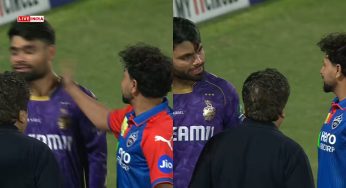 Kuldeep Yadav Slaps Rinku Singh After IPL 2025 Match; Video Sparks Outrage-Watch