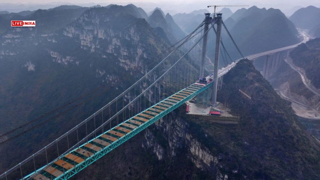 China to Unveil World’s Highest Bridge in June, Slashing Travel Time From One Hour to One Minute