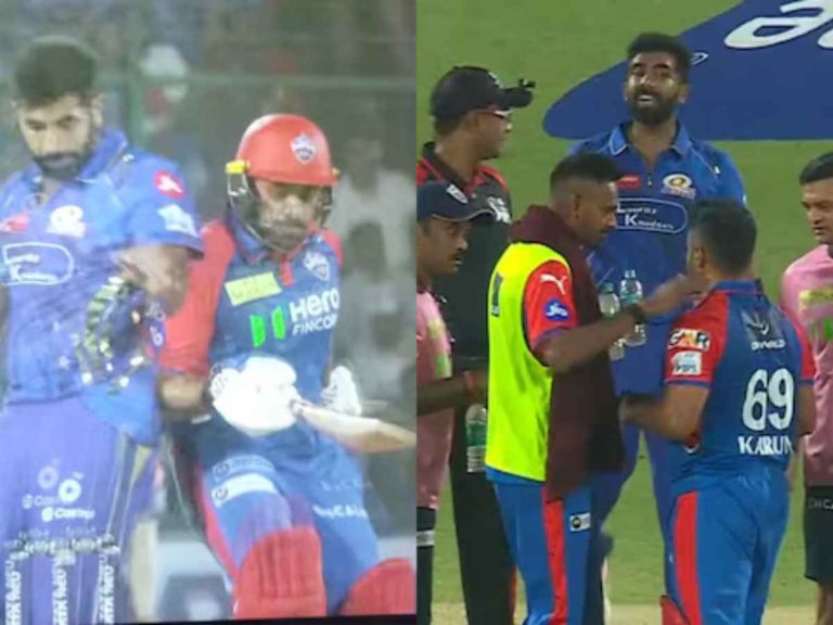 Watch: Rohit Sharma’s Hilarious Reaction To Karun Nair And Jasprit Bumrah’s Tense Moment During DC vs MI Clash