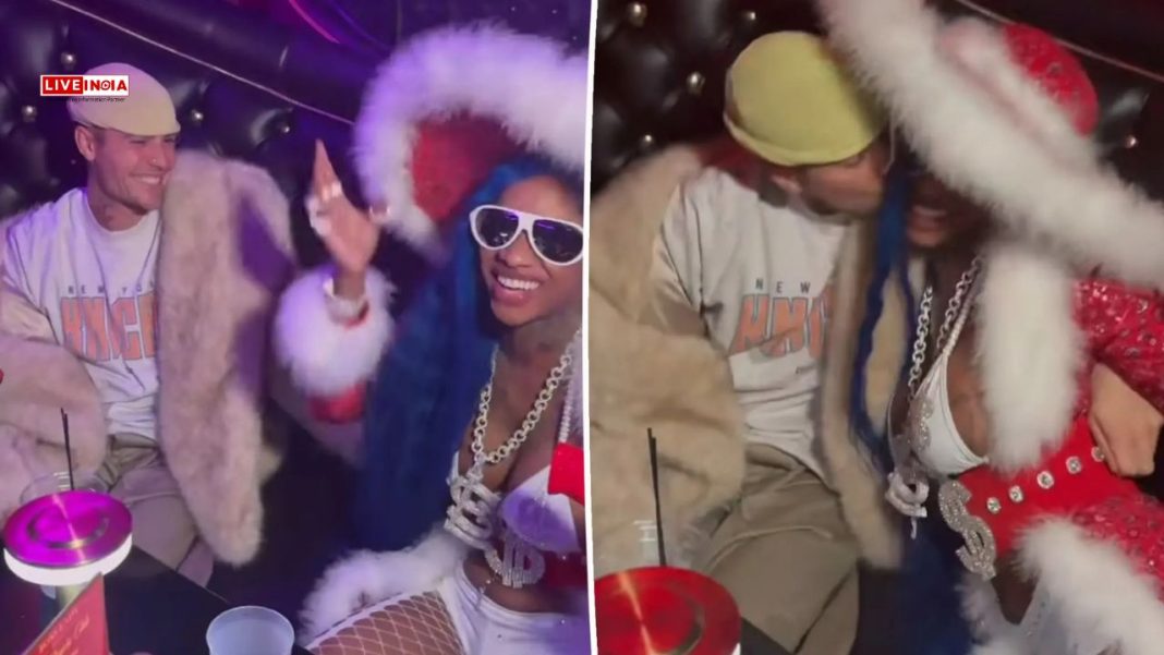 Justin Bieber Sparks Buzz After Kissing Rapper Sexyy Red on Her Birthday—Fans Wonder About Hailey