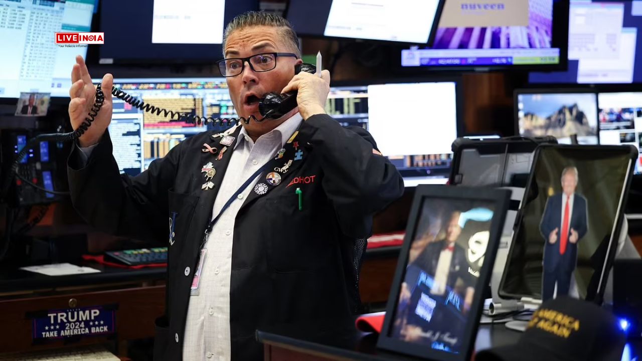 Markets Panic: Stocks Slide, Gold Hits Record High After Trump’s Tariff Shock