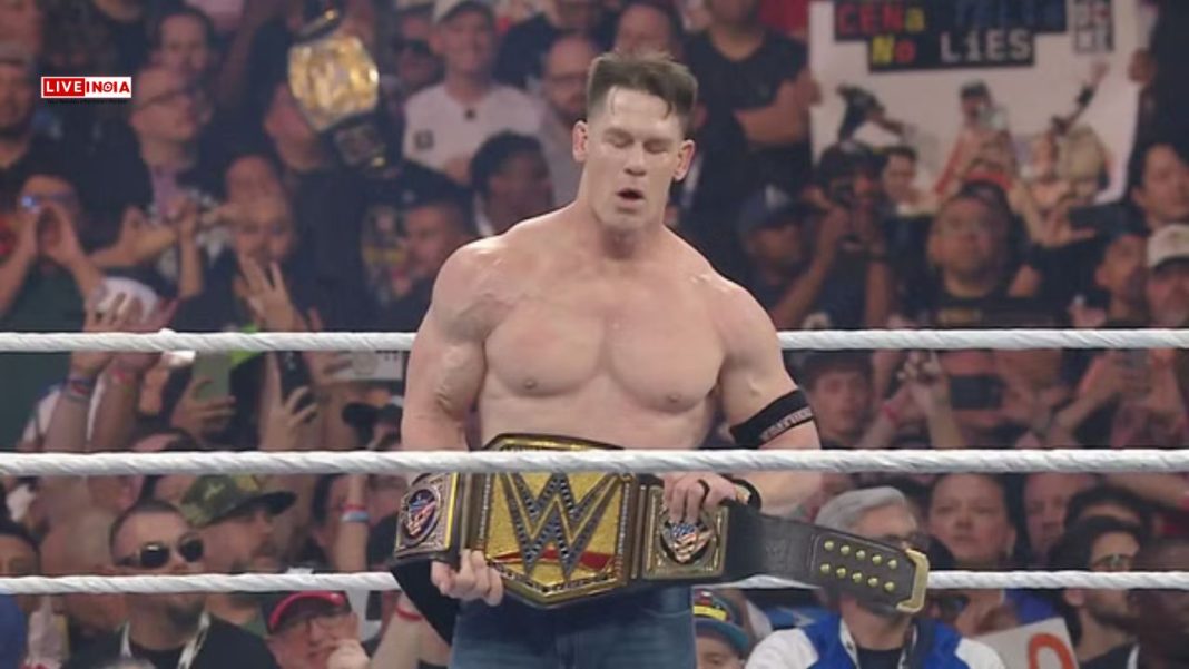 🏆 WWE WrestleMania 41 Night 2: John Cena Creates History, Wins 17th World Title