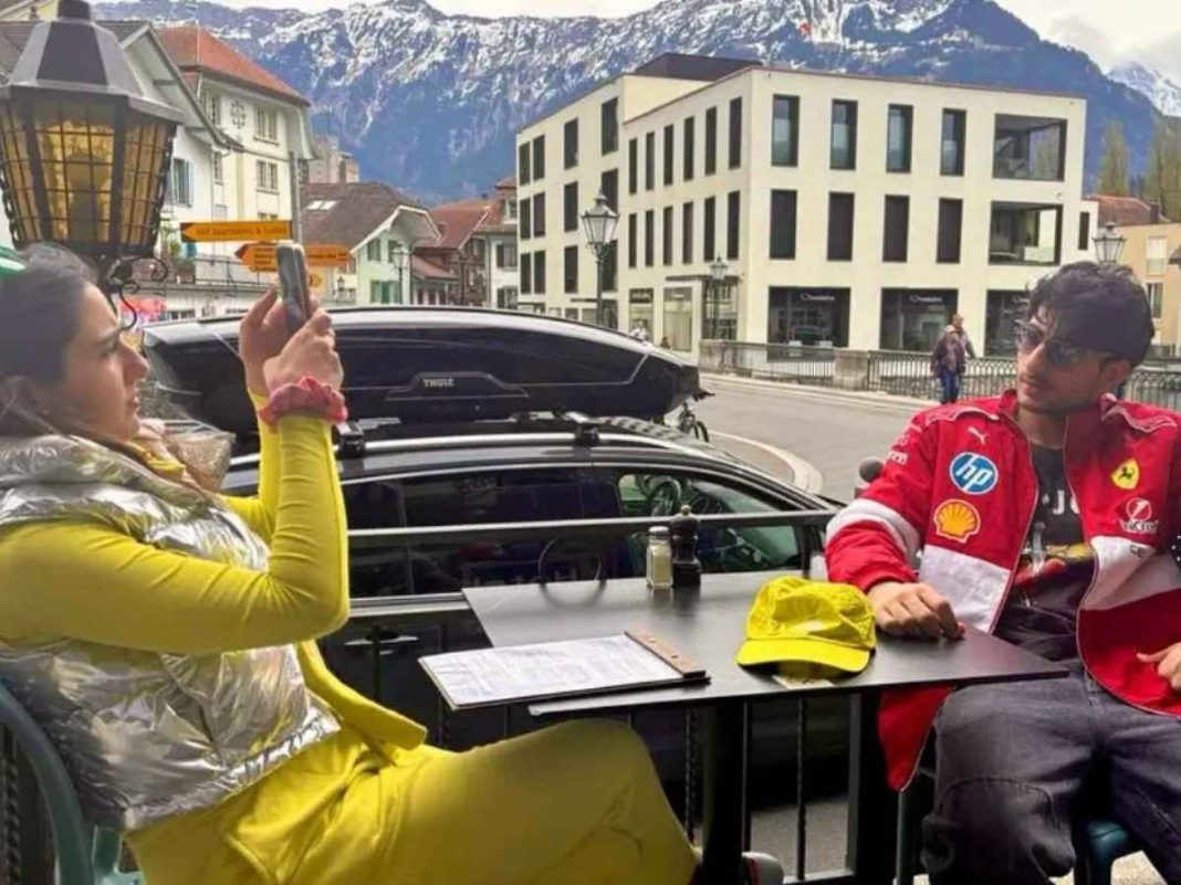 Ibrahim Ali Khan Chilling in Switzerland with Sara Ali Khan, Shares Glimpses from Vacation