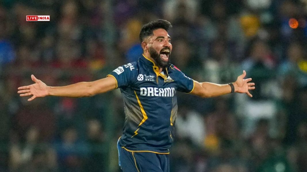 Siraj’s Fiery 4/17 Rocks SRH as GT Restrict Hosts to 152/8 in IPL 2025 Showdown