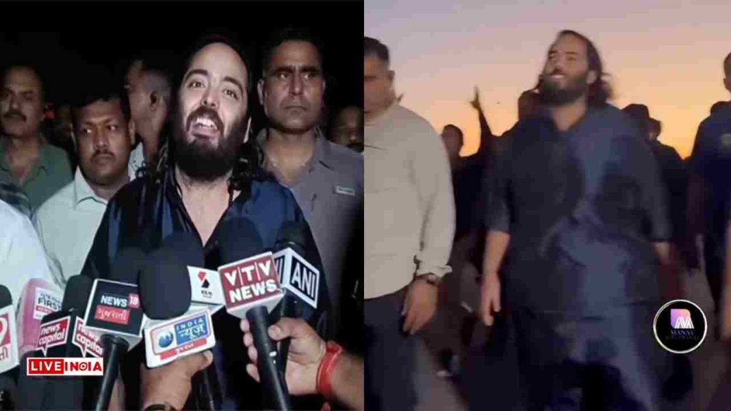 Anant Ambani Embarks on 140-km Spiritual Padayatra to Dwarka Ahead of 30th Birthday