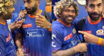IPL 2025: Bumrah Surpasses Malinga’s Record, Shares Heartfelt Moment With MI Icon, See Video