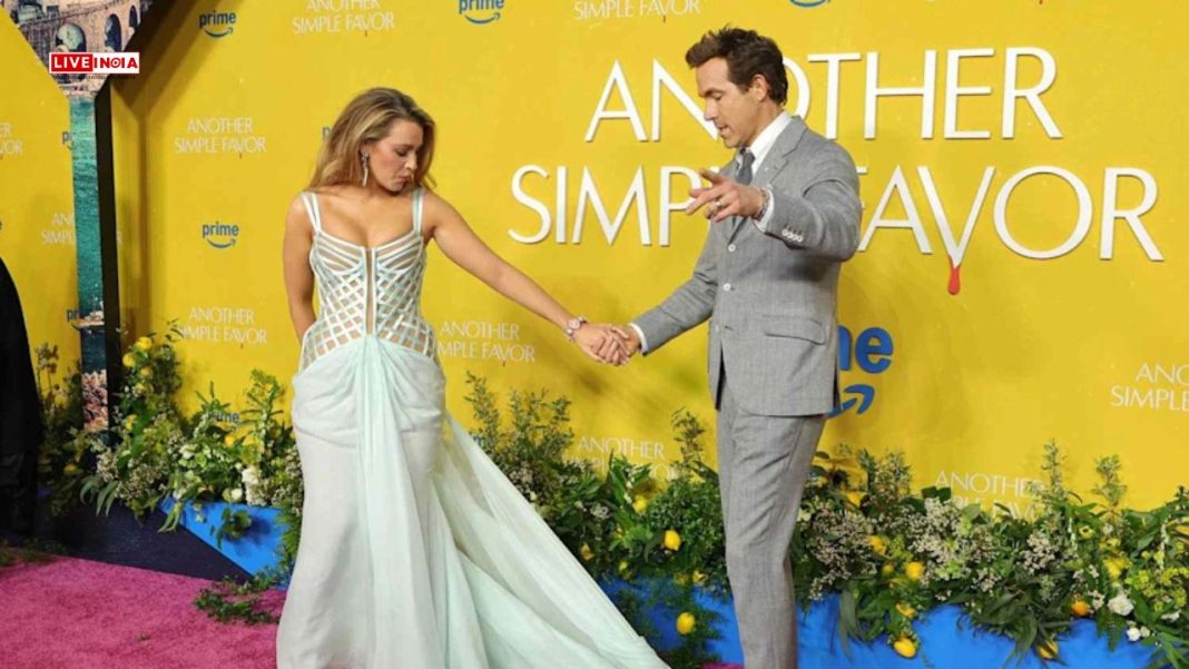 Blake Lively Faces Backlash Over Wardrobe Malfunction at 'Another Simple Favor' Premiere-See Pics