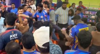 Massive Brawl Erupts in Stands During DC vs MI Clash at Arun Jaitley Stadium; Video Goes Viral