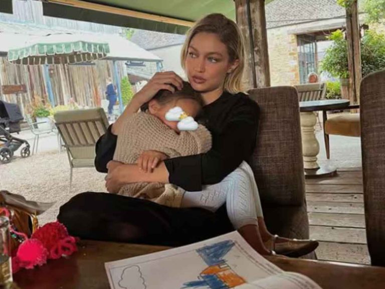 Gigi Hadid Enjoys Fun Day Out With Daughter Khai At Medieval Times In New Jersey