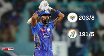 IPL 2025: Hardik Pandya Reflects on 12-Run Defeat Against LSG: “We Gave Away Crucial Runs”