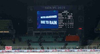 Rain Halts KKR-PBKS IPL 2025 Clash at Eden Gardens​