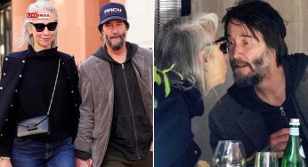 Keanu Reeves Spotted Sharing a Kiss with Alexandra Grant During Cozy London Lunch Date