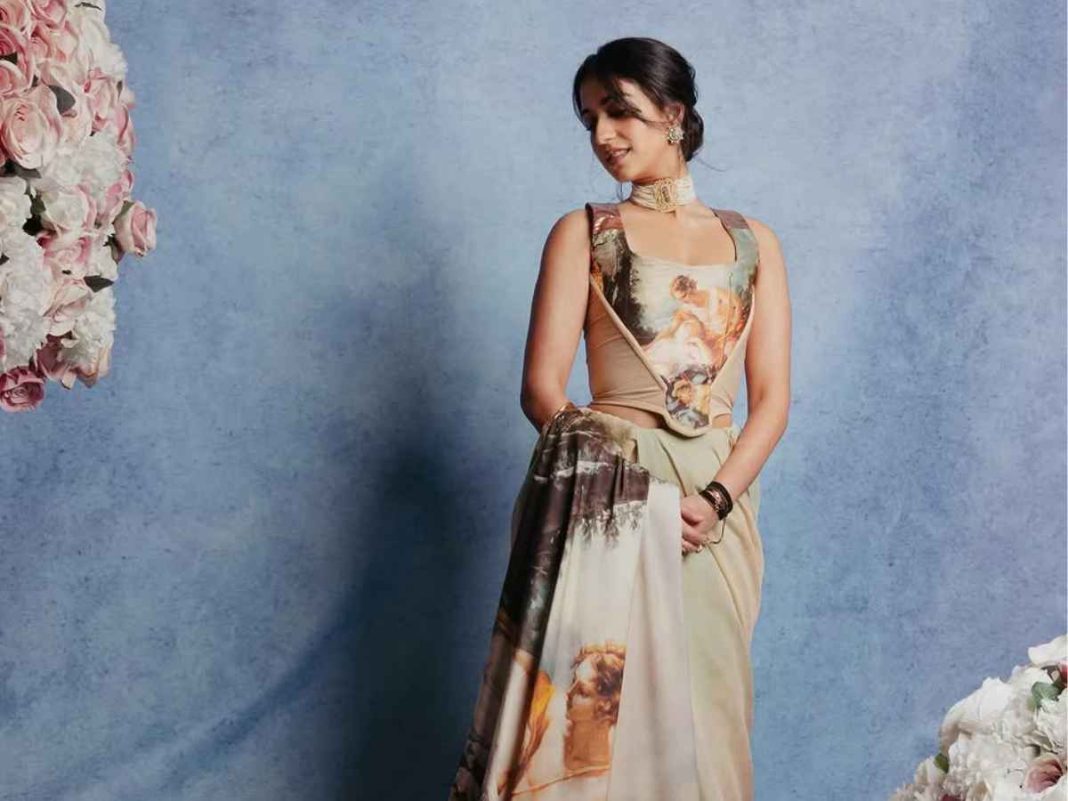 Radhika Merchant Dazzles In Vivienne Westwood's Archival Corset And Custom Chanderi Saree, See Pictures!