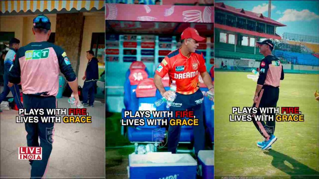 Ricky Ponting Wins Hearts as He Picks Up Trash After Every Punjab Kings Match and Practice Session