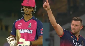 IPL 2025: Josh Hazlewood’s Fiery Send-Off To Yashasvi Jaiswal Goes Viral; Netizens React to the Heated Exchange
