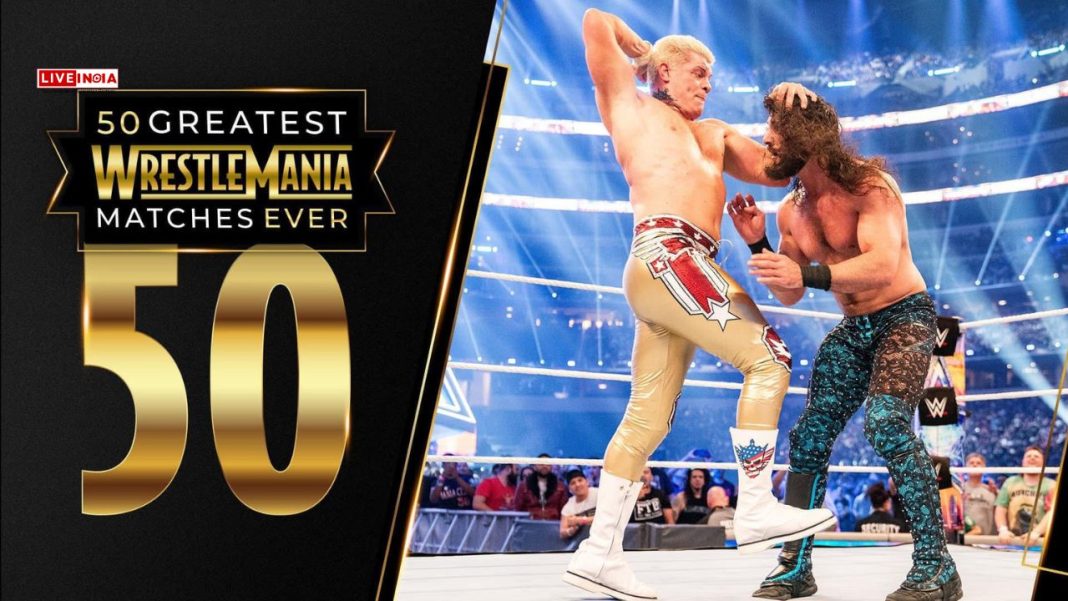 🔥 WWE Ranks 50 Greatest WrestleMania Matches Ever: Undertaker vs Shawn Michaels Tops the List
