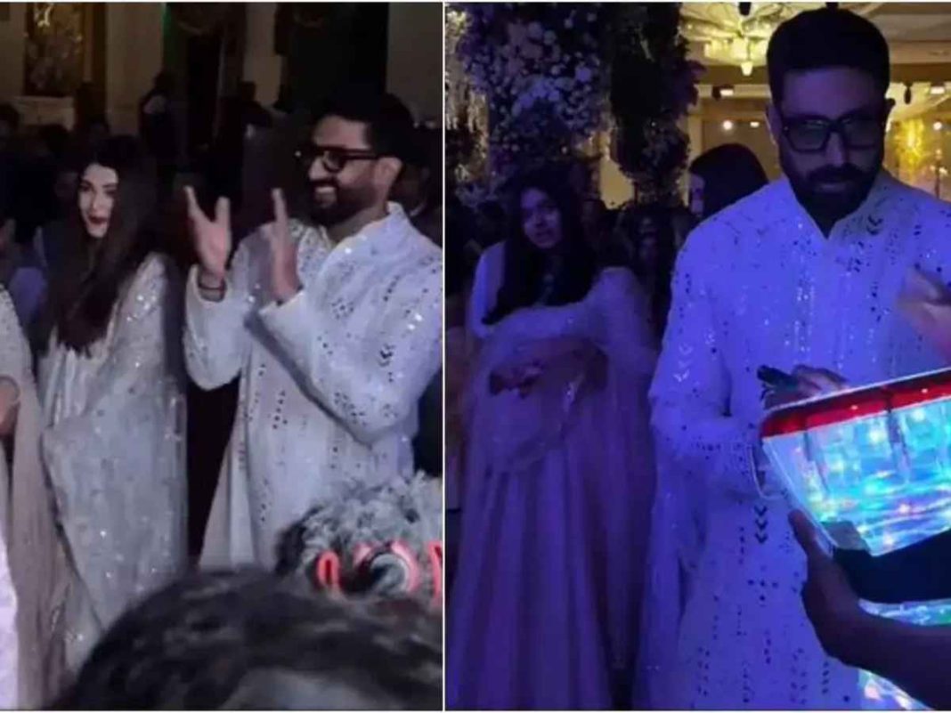 Bachchans Light Up Mumbai Wedding! Abhishek on Drums, Aishwarya & Aaradhya Join the Groove