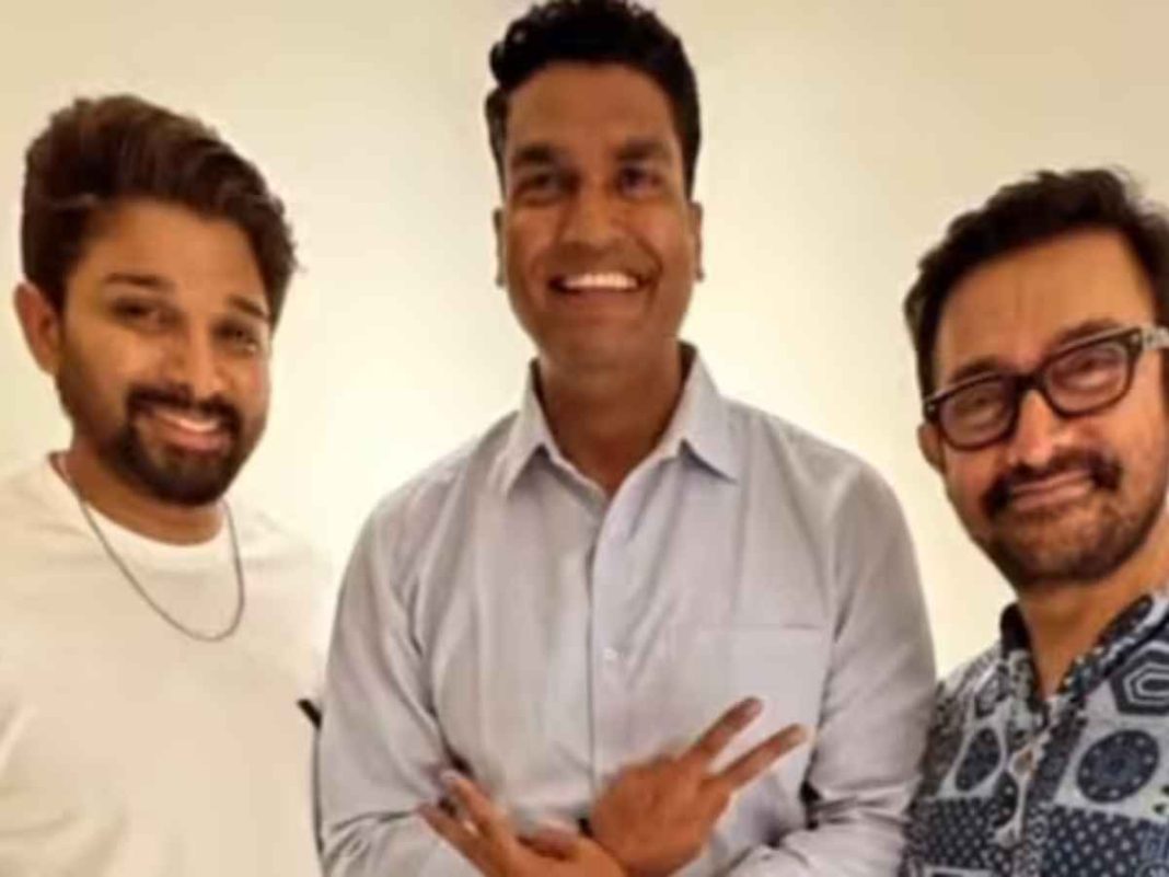 Allu Arjun Visits Aamir Khan in Mumbai, Fuels Buzz Around Possible Film Collaboration
