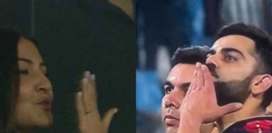 Couple Goals! Anushka Sharma’s Sweet Smile & Kiss Back to Virat Kohli Lights Up IPL Stands!