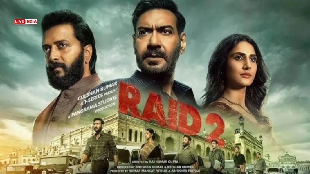 Raid 2 Box Office Day 5: With a Budget of ₹150 Cr. Ajay Devgn Starrer Sees Monday Dip, Inches Towards ₹80 Cr.