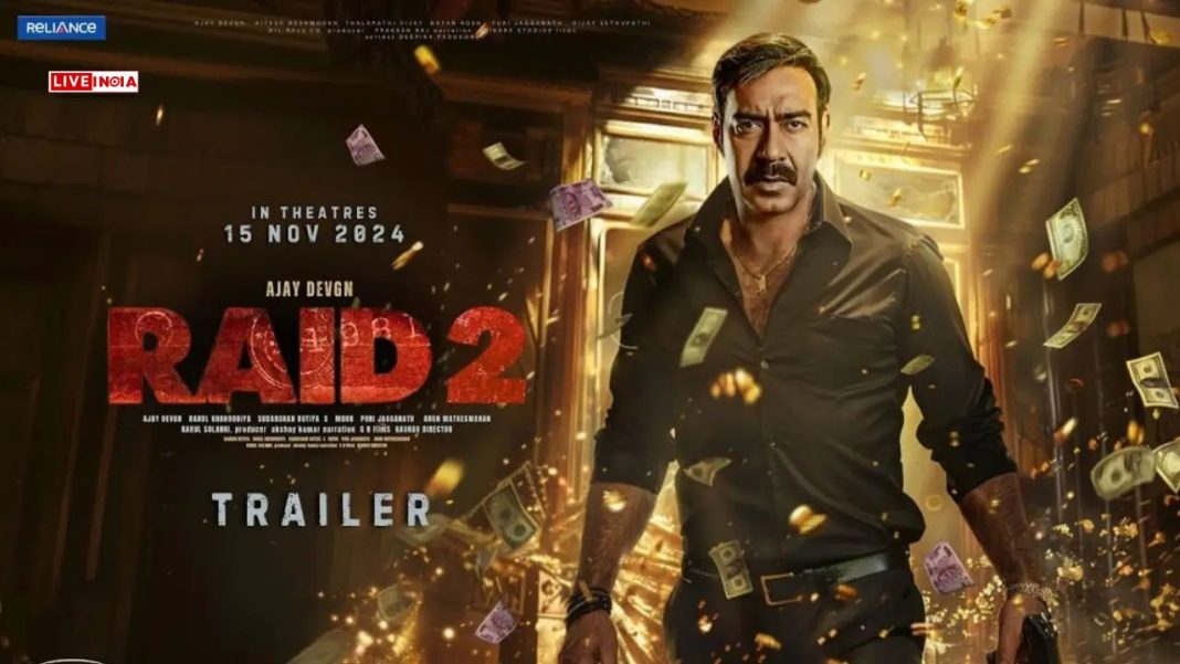 Raid 2 Box Office Day 8: With a Budget of ₹100 Cr. Ajay Devgn Thriller Slows Down Sharply After ₹118 Cr Worldwide