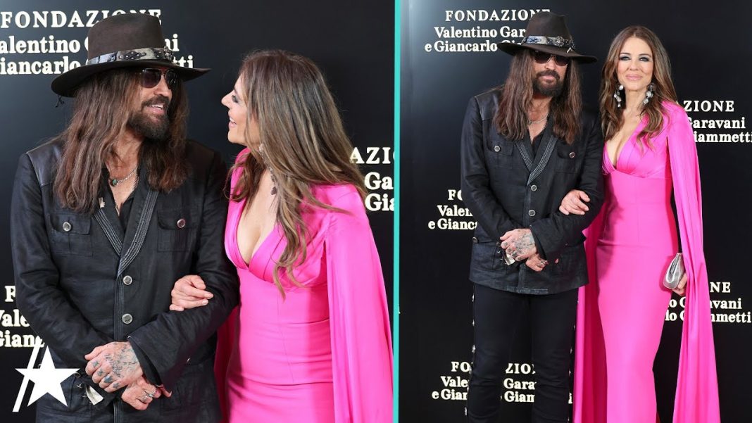 Billy Ray Cyrus Confirms Romance With Elizabeth Hurley: Couple Goes Public In Rome