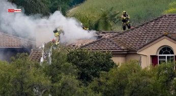 Another Plane Crash in U.S.: Pilot Killed as Small Plane Crashes into California Homes-Watch
