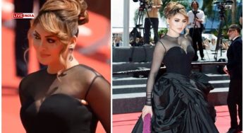 Oops! Urvashi Rautela Suffers Wardrobe Malfunction on Cannes 2025 Red Carpet-Watch