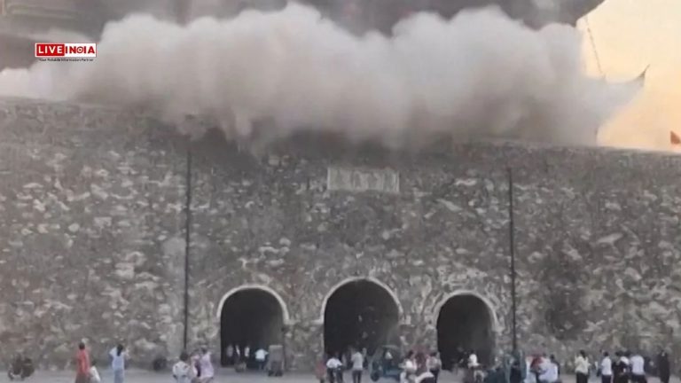 China’s 650-Year-Old Fengyang Drum Tower Collapses, Sparks Outrage Over Poor Restoration-Watch