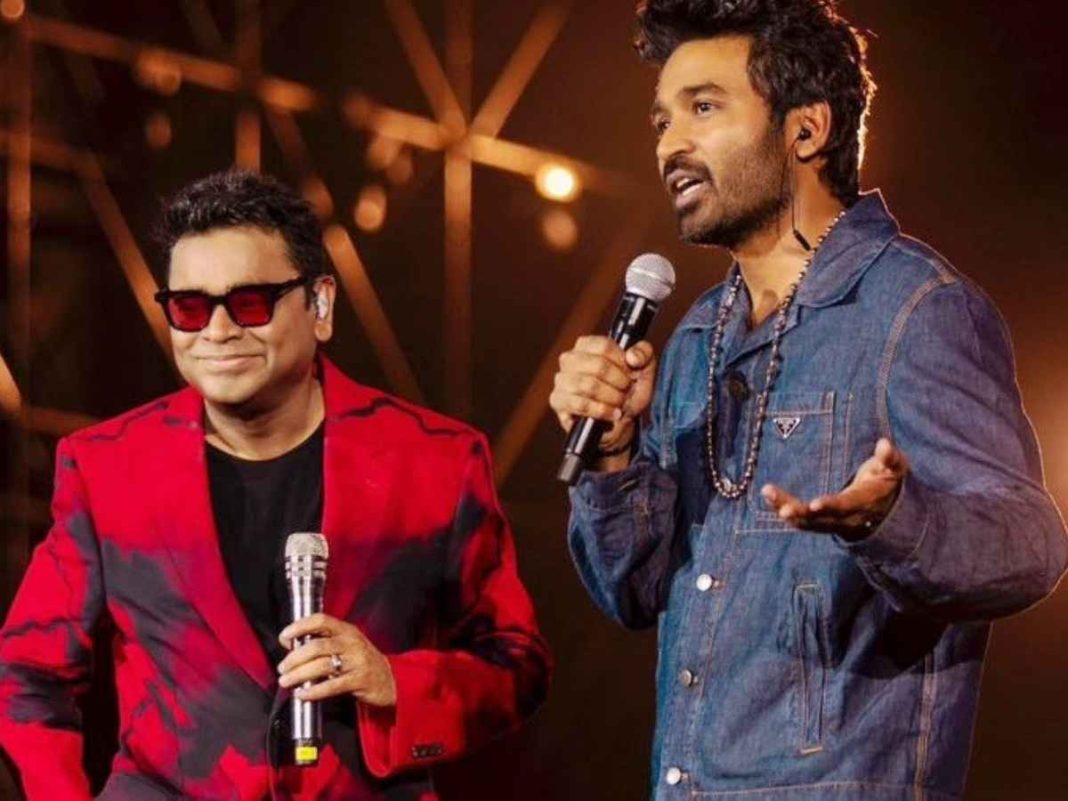 Dhanush Surprises Crowd at AR Rahman’s Mumbai Concert with Live Rendition of ‘Adangaatha Asuran’