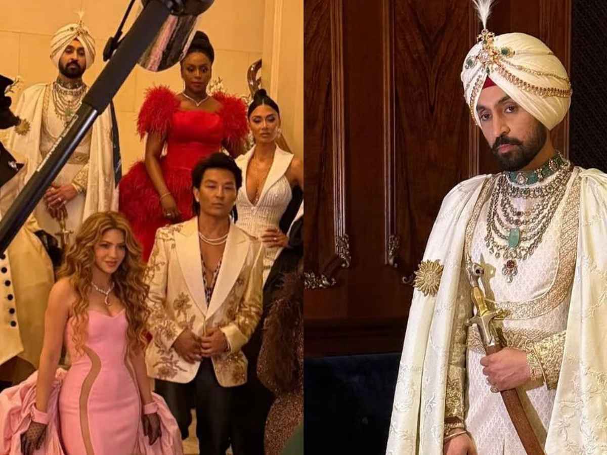 Diljit Dosanjh, Shakira Share Wholesome Moment At Met Gala 2025, Internet Wants a Collab: Watch