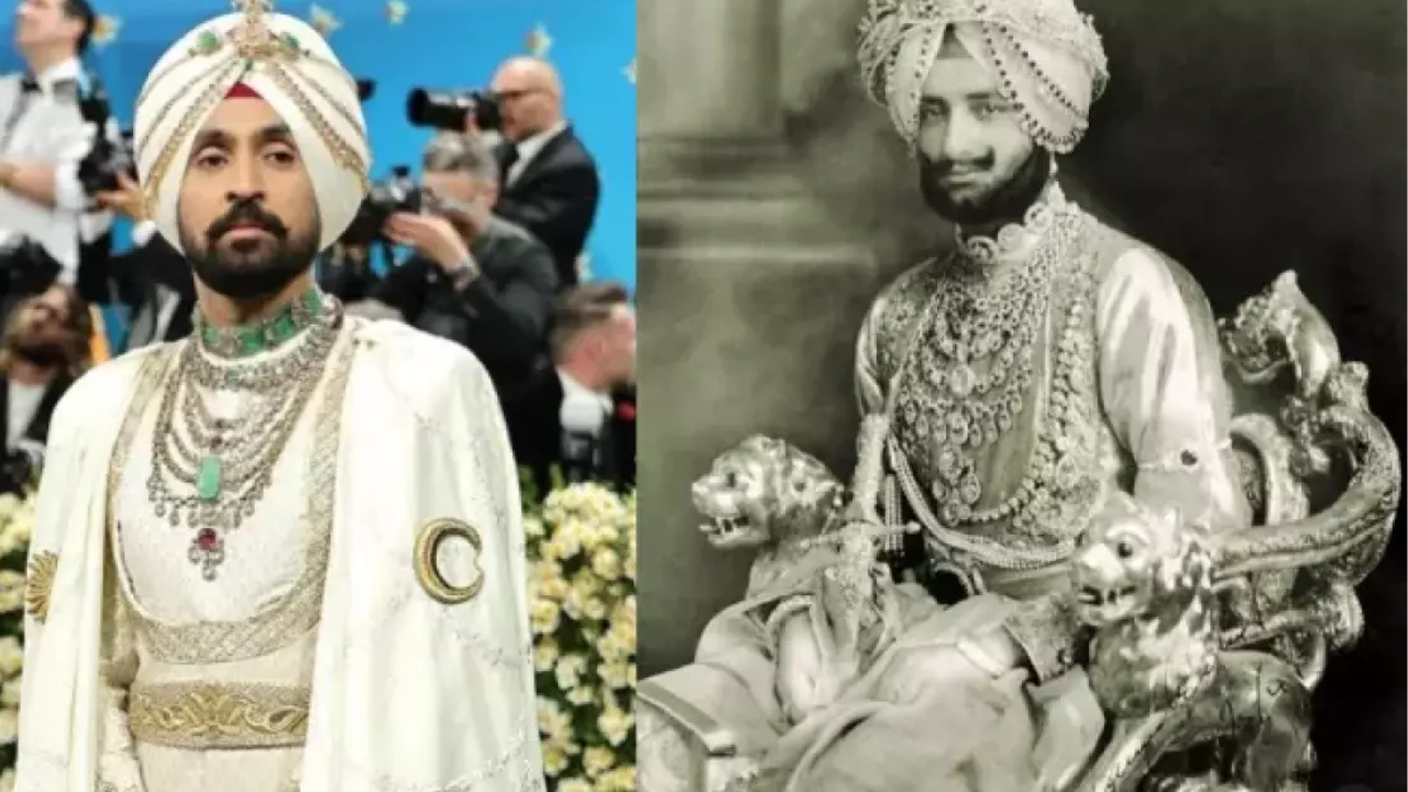 A Royal Fusion: Diljit Dosanjh’s Met Gala Necklace Crafted With 2,500 Gems, Inspired By Indian Heritage And Humility