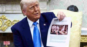 Trump makes false claims of white genocide in South Africa during Ramaphosa meeting