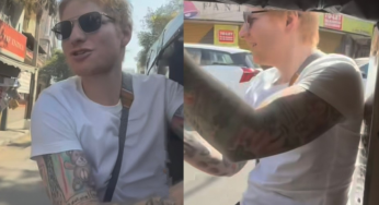 Ed Sheeran’s Punjabi Auto Ride Sets Mumbai Ablaze — Fans Hilariously Demand Aadhaar Card, Watch!