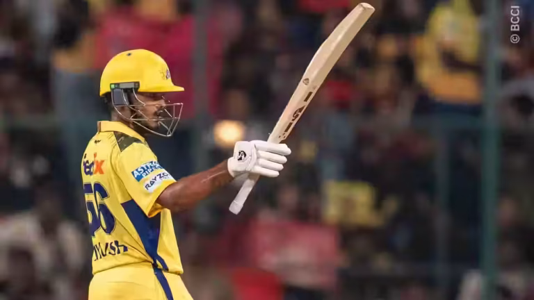 IPL 2025 Live: Early Jolt for CSK as Ayush Mhatre Falls in First Over Against KKR