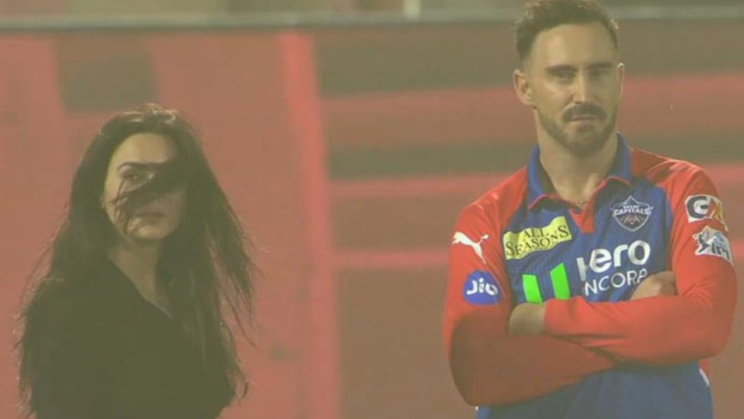 Faf du Plessis and Preity Zinta Spark Buzz Online After IPL Match—Fans Demand Movie Collab!