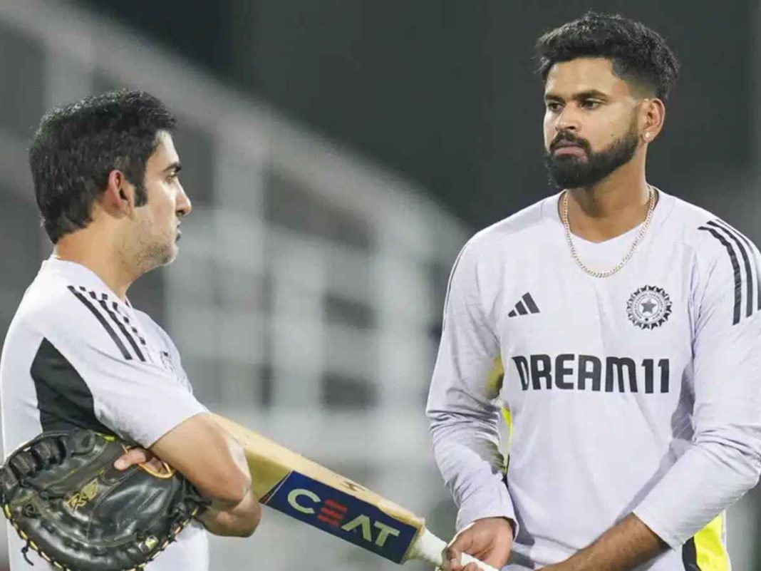 Gautam Gambhir Clears the Air on Shreyas Iyer’s Test Absence