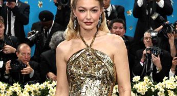 Met Gala 2025: Gigi Hadid Wows In Gold Miu Miu Dress