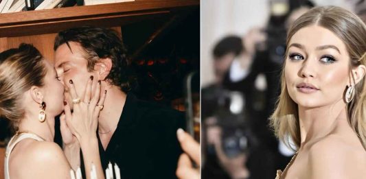 It's Official! Gigi Hadid Confirms Relationship with Bradley Cooper With A Steamy Kiss Picture