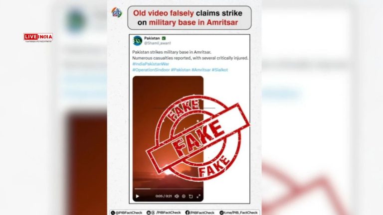 “From Rajouri Suicide Attack to Gujarat Port Fire”: India Busts Pakistan’s Disinformation Blitz