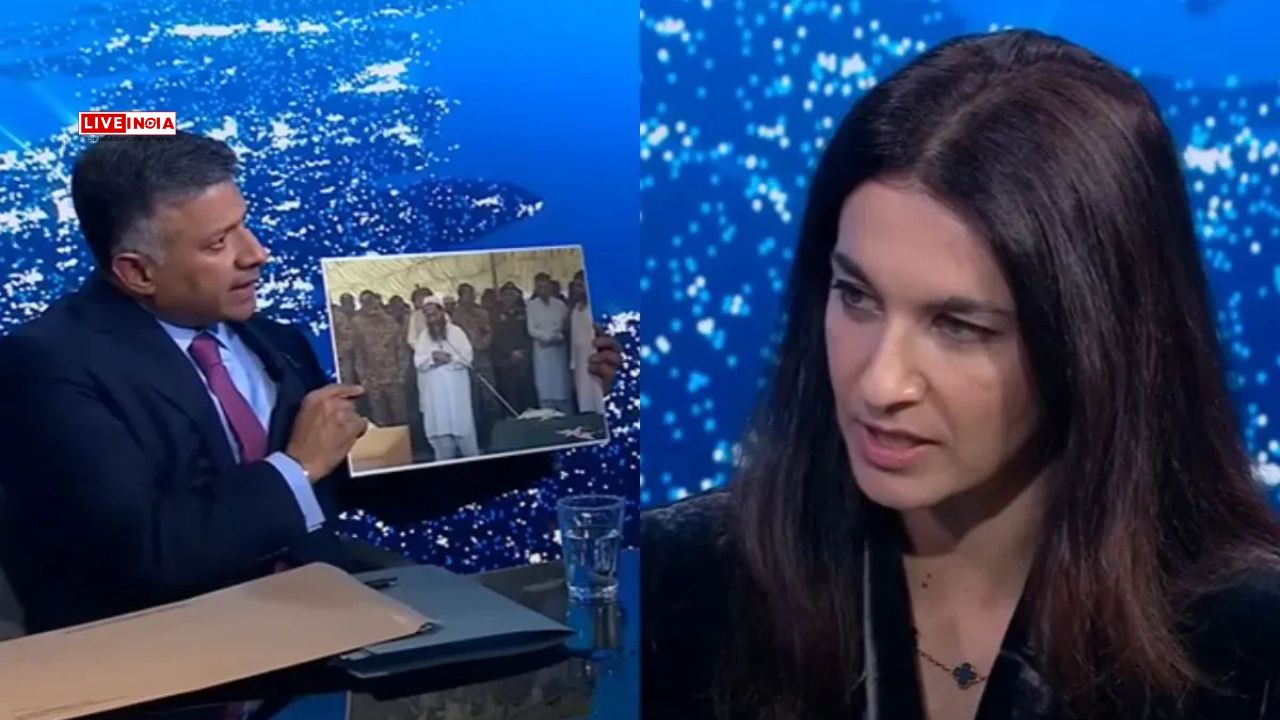 "Look Who's Behind Him": India Shows Photo Evidence Of Pakistan's State-Sponsored Terror