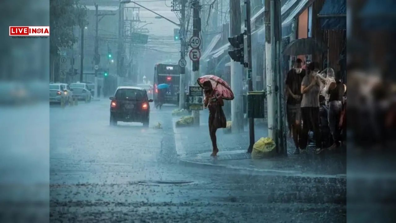 Mumbai Drenched: Heavy Rain and Waterlogging as Red, Orange Alerts Issued Across City