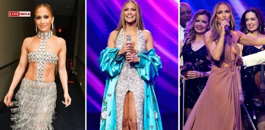 Jennifer Lopez's Stunning AMAs 2025 Outfits: From Sparkling Catsuit to Bejeweled Gown-See All of Them Here