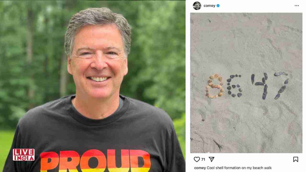 James Comey Under Secret Service Probe Over Controversial 8647 Post Targeting Donald Trump