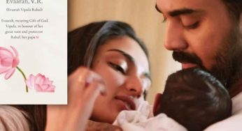 KL Rahul Shares Story Behind Daughter Evaarah’s Name, Says “I Loved It Instantly, Took Time..”