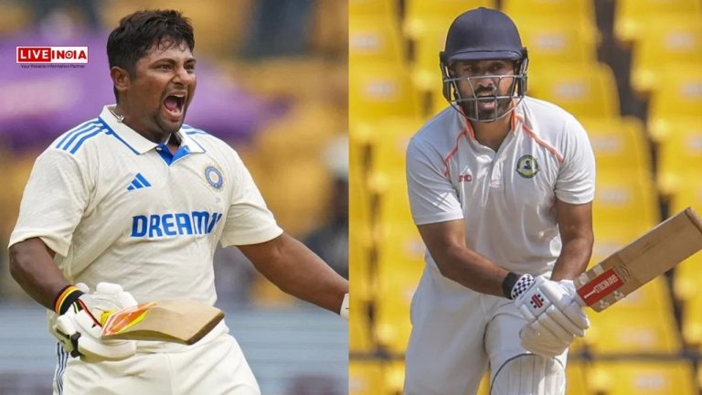 India’s Test Squad for England: Sarfaraz Khan Snubbed, Karun Nair Picked-Here's Why