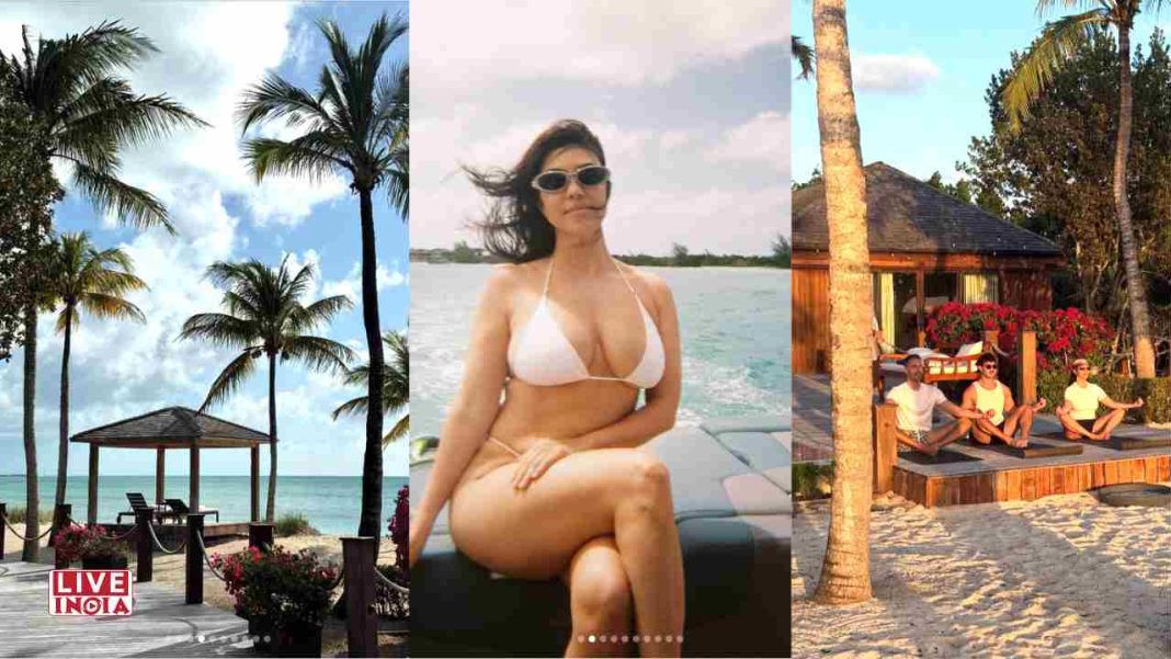Kourtney Kardashian Barker Embraces ‘Rest, Relaxation & Sunset Yoga’ on Tropical Escape
